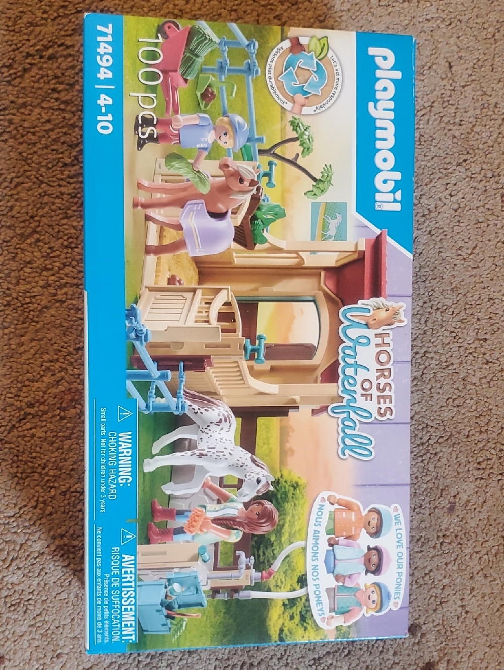 Horses of Waterfall Horse Stable Playset - Multicolor 71494